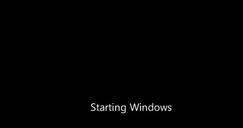 Starting Windows